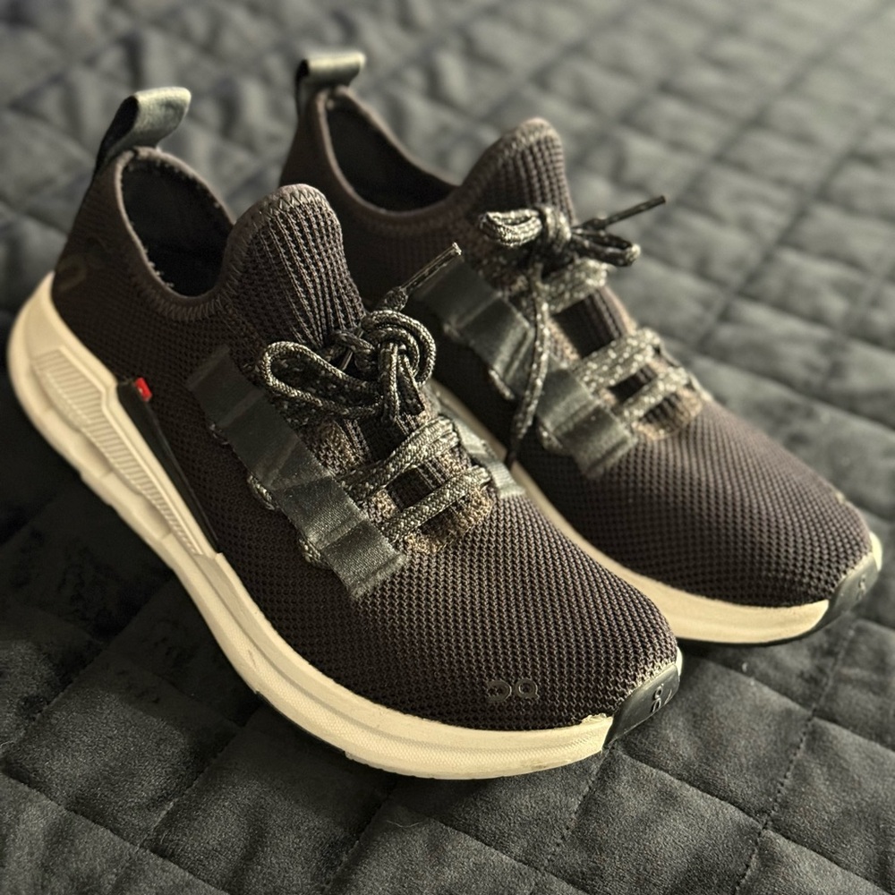 On Running Women's Cloudnova Knit Slip-On Sneakers in Black